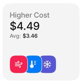 Higher Cost